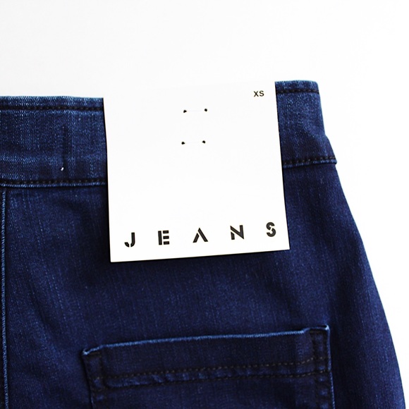 American Apparel Medium Wash High Waist Easy Jeans - Picture 6 of 8